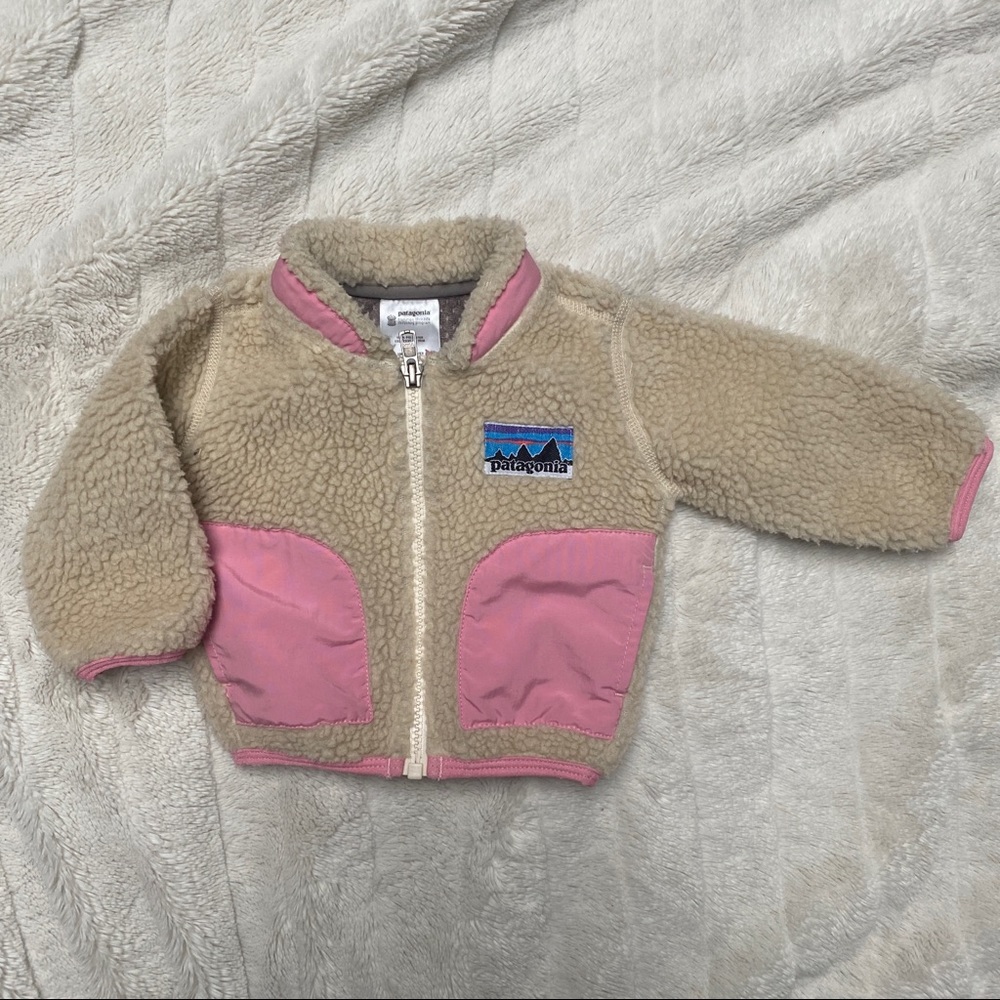 Patagonia 3M fleece jacket with pink details